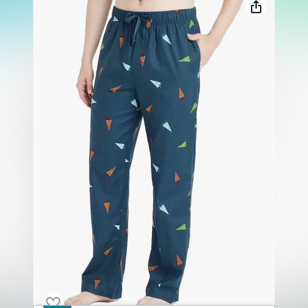 NWT goodfellow dark blue man’s flannel pajama pant size XL (40/42) & S (28/30)